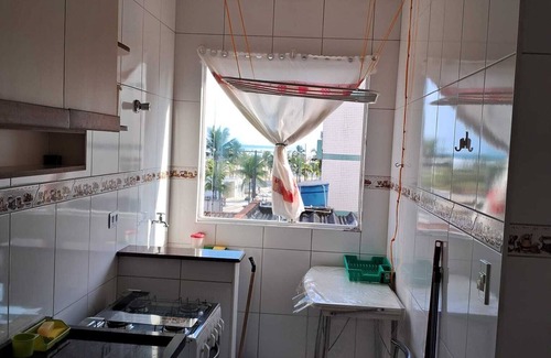 Guilhermina Apartamento | PREMIO FRENTE PARA EL MAR EN LA PLAYA GRANDE-SP