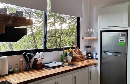Paquera Casa | Bungalow 14, ocean view to famous Isla Tortuga , kitchen, floor 1