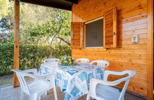 Otranto Casa | Bungalow 'Agriturismo Alimini- 3' con terraza privada, Wi-Fi y aire acondicionado