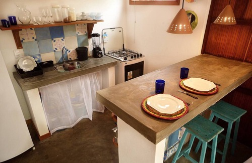 Barra Grande Casa | Bungalow Azul Solteiro- Praia de Algodões, Maraú