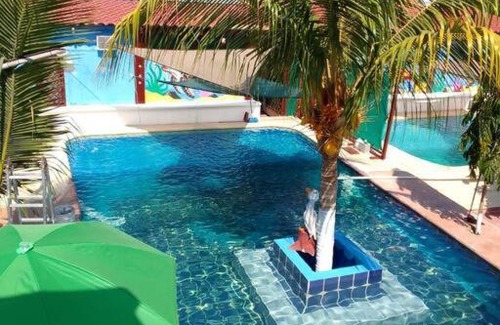 Monterrico Apartamento | Bungalow Vitral comedor,cocina equipada y piscina