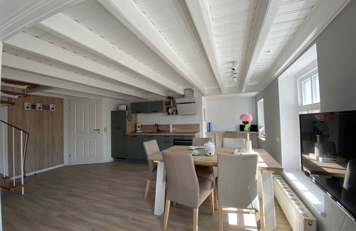 Ditzum Apartamento | Bunk 3 - Pets welcome with lots of space - Ferienwohnungen Meerhuus, 45229