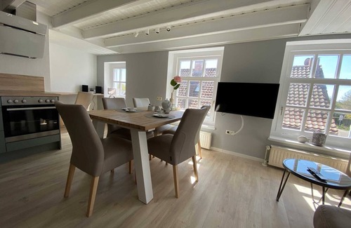 Ditzum Apartamento | Bunk 3 - Pets welcome with lots of space - Ferienwohnungen Meerhuus, 45229