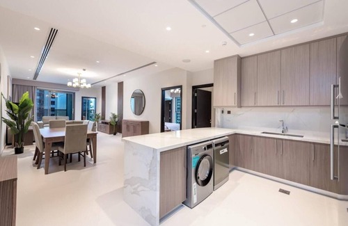 Dubai Sports City Apartamento | Burj Khalifa 3BR-Prime Location