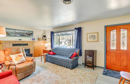 Burney Casa | Burney Cottage with Game Room Walk to Town!