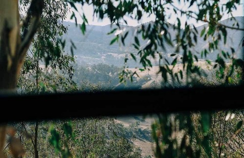 Bagdad Casa | Bus & Hot Tub Secluded Eco Forest Retreat