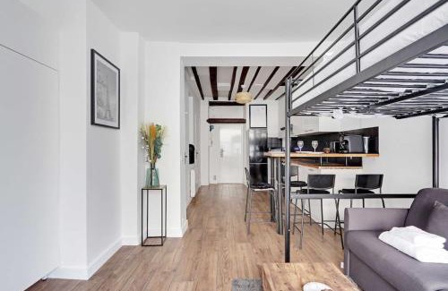 Butte-aux-Cailles Apartamento | Butte Aux Cailles Charming Studio 4P