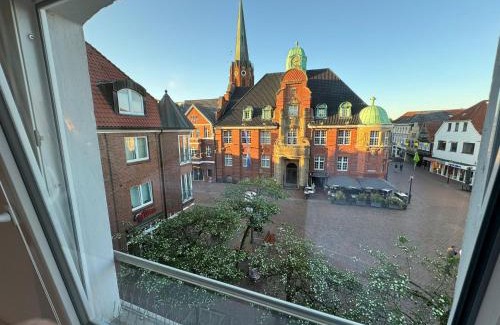 Buxtehude Apartamento | Buxtehude Altstadt Wohnung 84qm für 6 Personen