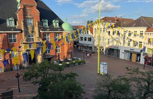 Buxtehude Apartamento | Buxtehude Altstadt Wohnung 84qm für 6 Personen