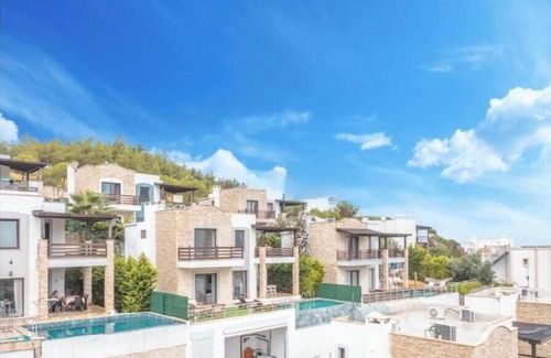 Dagbelen Villa | BV-109 3+1 Duplex Villa with Private Pool in Gündoğan Küçükbük 8