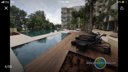 Batu Ferringhi Apartamento | By the sea Duplex penthouse baby