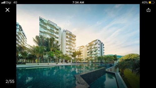 Batu Ferringhi Apartamento | By the sea Duplex penthouse baby