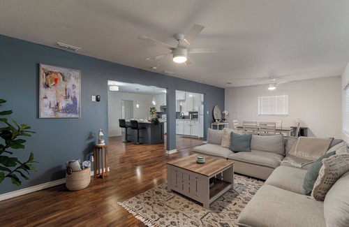 McAllen Casa | ¡Céntrica y acogedora residencia ideal para la familia! 3 hab.