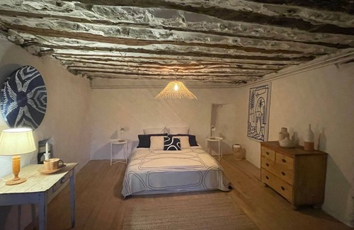Saumane Otro | Cévennes magnanerie 19th century breathtaking view 15 people heated swimming pool altitude 500 m
