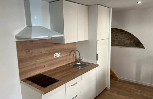 Obernai Apartamento | Côté Ville-Apartamento-Baño con bañera