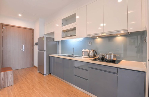 Ngoc Khanh Apartamento | căn hộ 2 phòng ngủ ấm áp tại vinhomes metropolis