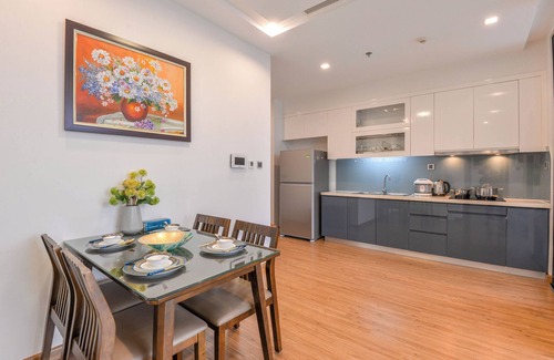 Ngoc Khanh Apartamento | căn hộ 2 phòng ngủ ấm áp tại vinhomes metropolis