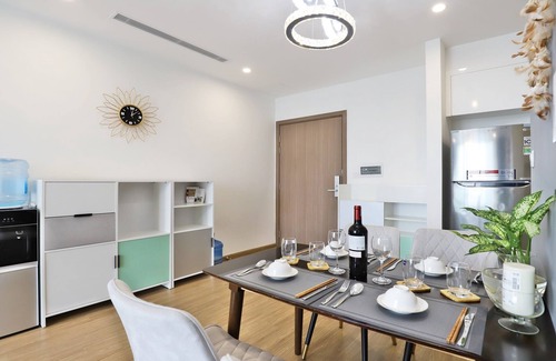 My Đinh Condominio | Căn hộ 2 phòng ngủ ấm áp tại vinhomes Skylake