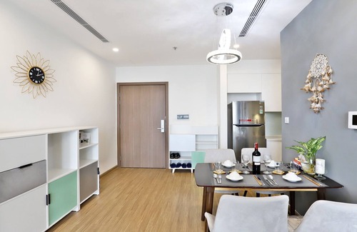 My Đinh Condominio | Căn hộ 2 phòng ngủ ấm áp tại vinhomes Skylake