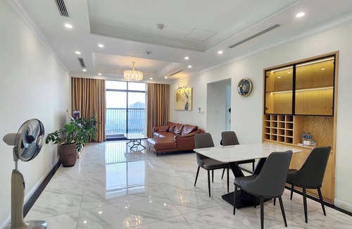 Lang Ha Apartamento | căn hộ 3 phòng ngủ phong cách cổ điển tại hateco laroma