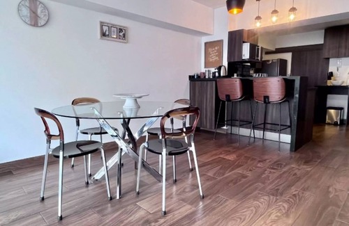 Narvarte Poniente Apartamento | C602- 2 BR /2 BTH - Una Habitación Piso, Capacidad 5