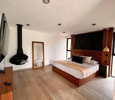 Mazamitla Chalet De Esquí | Cabaña 2 Rios