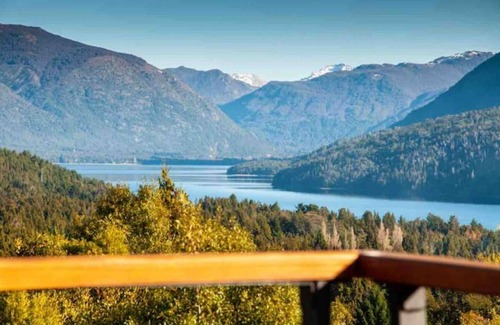 San Carlos de Bariloche Cabina | Cabaña Nórdica , vista increíble al Lago y Centro de SKi