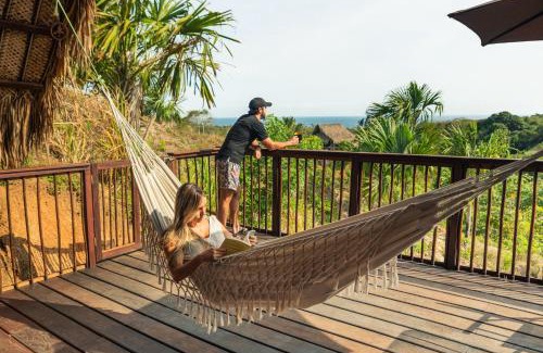 Los Naranjos Casa | Cabaña Colibri Cielva Tayrona Vista al Mar con Aire Acondicionado Tax Free