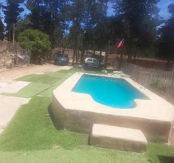 Valparaiso Casa | Cabaña con piscina, exclusivo para quien arrienda, fácil acceso en locomoción pública y propia,Laguna Verde, Valparaíso amplio terreno