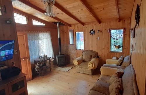 Valparaiso Casa | Cabaña con piscina, exclusivo para quien arrienda, fácil acceso en locomoción pública y propia,Laguna Verde, Valparaíso amplio terreno