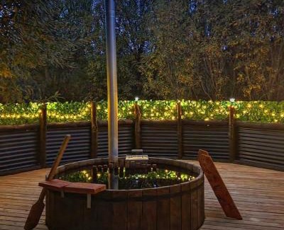 Coyhaique Apartamento | cabaña con tinaja refugio el mirador