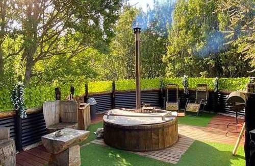 Coyhaique Apartamento | cabaña con tinaja refugio el mirador