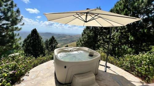 El Palmar Casa | Cabaña CRISTAL Jacuzzi Paisaje Vista Increible en la Montaña C&M