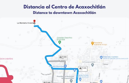 Acaxochitlan Apartamento | Cabaña Escondida | Naturaleza y Aventura
