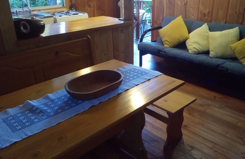 Conaripe Casa | Cabaña Hualle con tinaja exclusiva