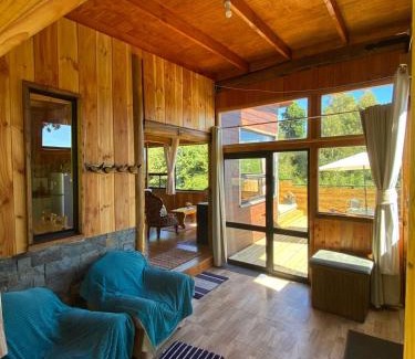 Valdivia Apartamento | Cabaña los arrayanes full equipada con Tinaja