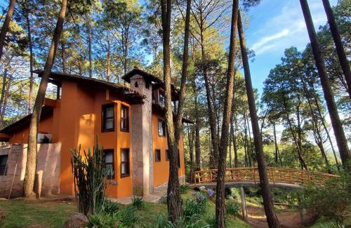 Mazamitla Chalet De Esquí | Cabaña rustica a 1km de cascada