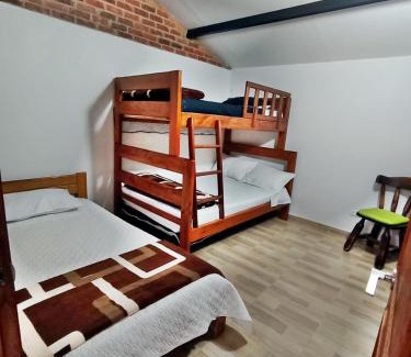 Sachica Apartamento | Cabaña Villa Monluamel Sachica