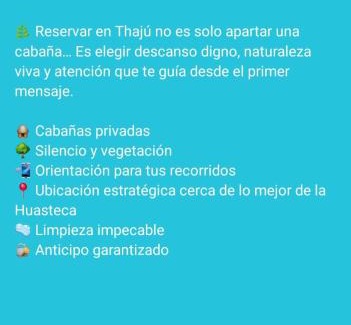 Tanchachin Otro | CABAÑAS THAJU