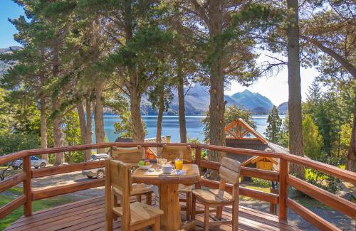 San Carlos de Bariloche Cabina | Cabañas Villa Labrador con costa de lago
