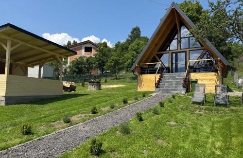 Bran Chalet De Esquí | Cabana Bucegi View A-Frame Bran