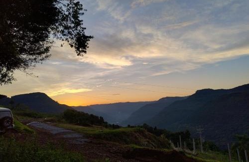Nova Petropolis Casa | Cabana com banheira na colina