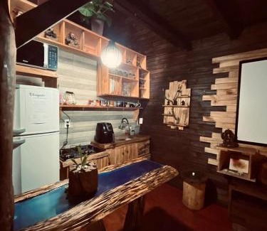 Nova Nazare Chalet De Esquí | Cabana com Hidro e Lareira