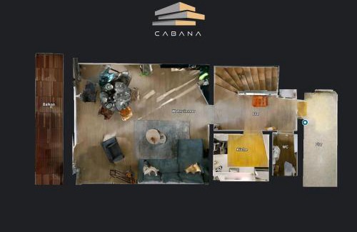 Center Apartamento | CABANA - Deluxe City-Center - kostenloser Parkplatz - Balkon - WiFi - Zentral