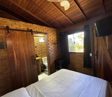 Vila Margarida Cabina | Cabana Fé Miguel Pereira Chalé Para Casal no Centro MP