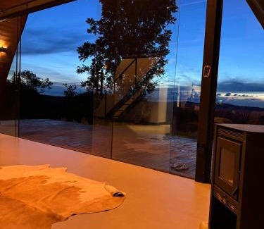Old Town Chalet De Esquí | Cabana Molina - Ofurô, Lareira e Vista Única