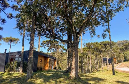 Rio Rufino Casa | Cabana na Serra Lareira e Vista Deslumbrante