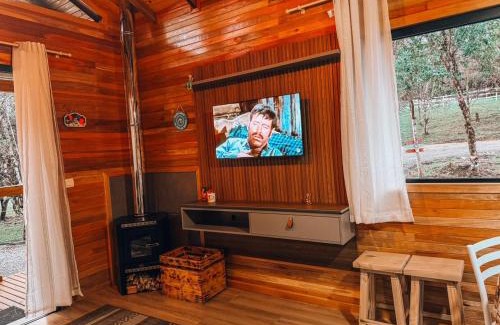 Bom Retiro Casa | Cabana Romântica com Hidromassagem