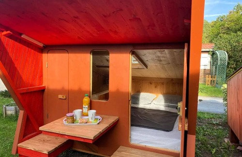 Angicourt Cabina | Cabane Stadium - ohne Sanitär 2 Personen