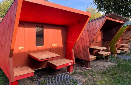 Angicourt Cabina | Cabane Stadium - ohne Sanitär 2 Personen